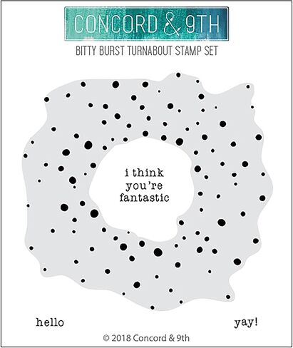 مجموعة طوابع Concord & 9th Bitty Burst Turnabout™ in Kuwait