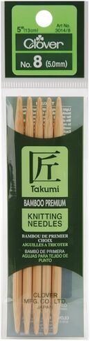 Clover Takumi 5-Inch Double point, Size 8 (3014-8) in Saudi Arabia