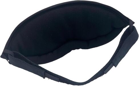 Dream Essentials Dreamland Premium Sleep Mask, Handmade in The USA, Breathable Natural Cotton, Adjustable Strap, Men and Women, Nose Bridge for Light Block, Travel, Yoga, Meditation (Dream Spiral) in Saudi Arabia