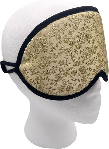 Dream Essentials Dreamland Premium Sleep Mask, Handmade in The USA, Breathable Natural Cotton, Adjustable Strap, Men and Women, Nose Bridge for Light Block, Travel, Yoga, Meditation (Dream Spiral) in Saudi Arabia