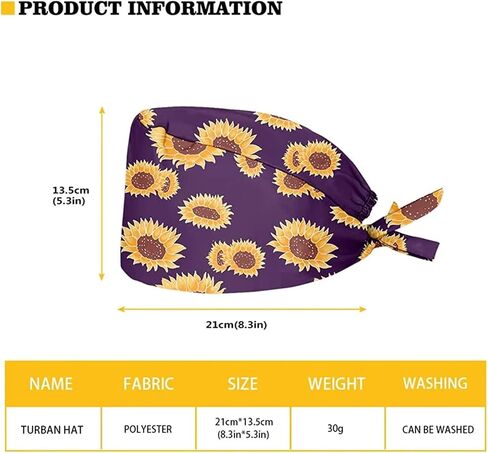 Babrukda 3 Pack Set Cap with Sweatband Adjustable Tie Back Hat Headgear Beanie Turban Hat in Saudi Arabia