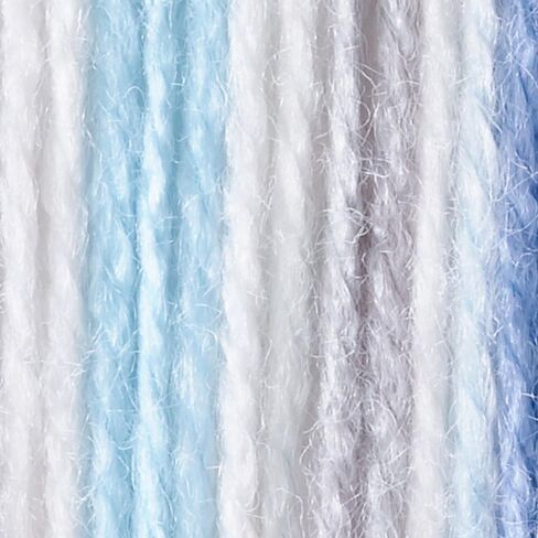 Bernat Softee Baby Yarn 3 Pack Bundle Includes 3 Patterns DK Light Worsted #3 (Blue Flannel) in Saudi Arabia