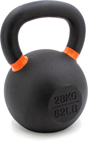 Shogun Cast Iron Kettlebell with LB and KG Markings - Premium Quality Kettlebells Constructed from Cast Iron- Enhance Your Strength Training with this Versatile and Reliable Kettlebell in Saudi Arabia