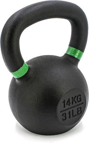 Shogun Cast Iron Kettlebell with LB and KG Markings - Premium Quality Kettlebells Constructed from Cast Iron- Enhance Your Strength Training with this Versatile and Reliable Kettlebell in Saudi Arabia