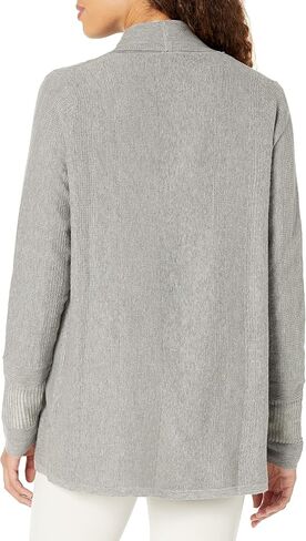 Foxcroft Women's Long Sleeve Mixedstitch Cardigan in Saudi Arabia