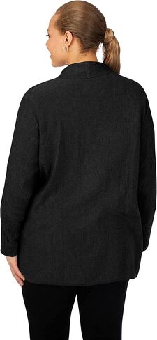 Foxcroft Women's Long Sleeve Mixedstitch Cardigan in Saudi Arabia