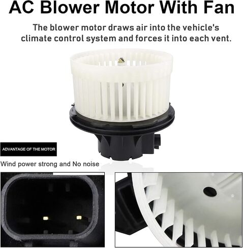 HVAC Blower Motor with Fan Cage Replaces 52400424 700089 615-00579 Fit for Cadillac Escalade 2002-2006 | Fit for Chevrolet Silverado 1999-2002 | Fit for GMC Sierra 1999-2002, Yukon 2000-2006 in Saudi Arabia