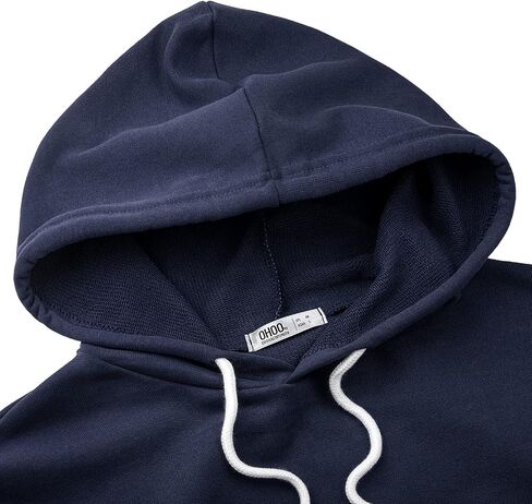 Ohoo Mens French Terry Hoodie Pullover Long Sleeve Lightweight Super Soft Hooded Sweatshirt in Saudi Arabia