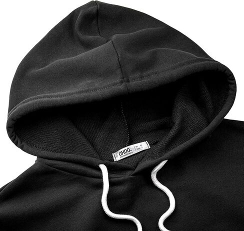 Ohoo Mens French Terry Hoodie Pullover Long Sleeve Lightweight Super Soft Hooded Sweatshirt in Saudi Arabia