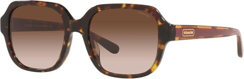 Coach Women's Hc8335u Universal Fit Rectangular Sunglasses in Saudi Arabia
