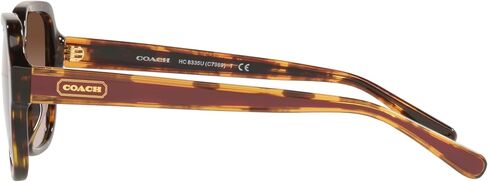 Coach Women's Hc8335u Universal Fit Rectangular Sunglasses in Saudi Arabia