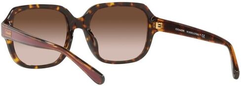 Coach Women's Hc8335u Universal Fit Rectangular Sunglasses in Saudi Arabia
