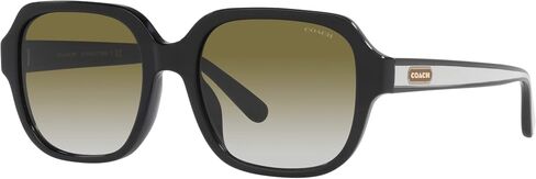 Coach Women's Hc8335u Universal Fit Rectangular Sunglasses in Saudi Arabia