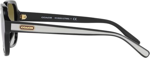 Coach Women's Hc8335u Universal Fit Rectangular Sunglasses in Saudi Arabia
