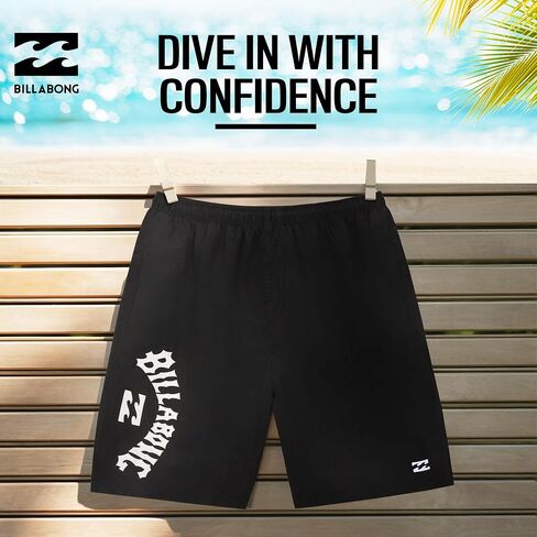 Billabong Big and Tall Swim Trunks for Men, Board Shorts Mens Pockets 10" Inseam in Saudi Arabia