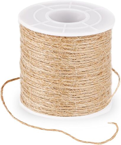 100 متر/328 قدم من حبل القنب، حبل القنب، مادة خرز، خيوط الجوت الرقيقة، خيوط القنب، خيوط القنب للحرف اليدوية، خيوط النايلون، خيوط القنب للحرف اليدوية، خيوط القنب لصنع المجوهرات، الحرف اليدوية (1 مم) in Kuwait