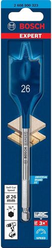 Bosch Professional 1x Expert SelfCut Speed Spade Drill Bit (Ø 26,00 mm, Accessories Rotary Impact Drill) in Saudi Arabia