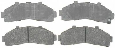 ACDelco Silver 14D652M Semi-Metallic Front Disc Brake Pad Set with Wear Sensor,7.1 x 5.9 x 2.2 inches in Saudi Arabia