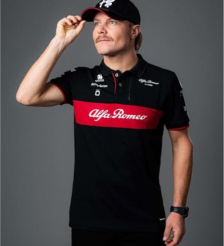 Alfa Romeo Racing F1 2023 Men's Team Polo Shirt in Saudi Arabia