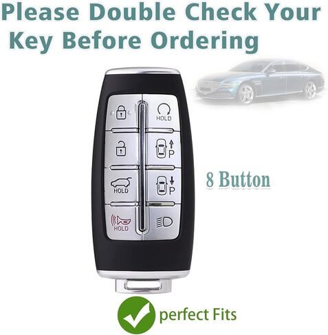 for GMC Key fob Cover Compatible with 2019 2020 2021 2022 Chevy Silverado Sierra 1500 2500HD 3500HD Terrain Acadia Accessories Keychain keyshell Ring Flag keycase Holder Protector 5 Buttons White in Saudi Arabia