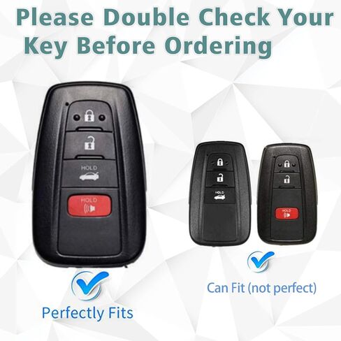 إكسسوارات حامل حافظة حلقي لسلسلة المفاتيح متوافق مع غطاء Genesis Key fob GV80 GV90 G70 G80 G90 GV70 8 أزرار بيضاء in Kuwait