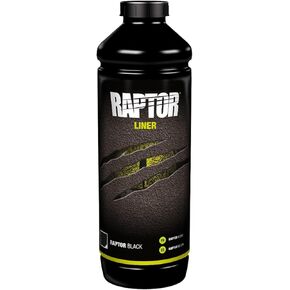 U-Pol Products 0822 RAPTOR Black Truck Bed Liner Bottle - 711ml