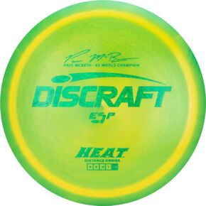 Discraft ESP Heat Paul McBeth 6X Signature Series 160-166 Gram Distance Driver Golf Disc