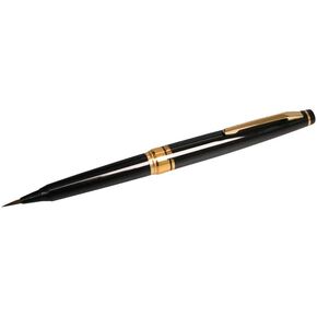 Kaimei Natural Weasel Hair Sumi Brush Pen - Black Body