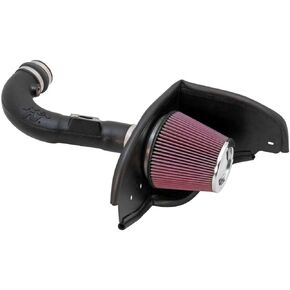 K&N Cold Air Intake Kit: Increase Acceleration & Engine Growl, Guaranteed to Increase Horsepower up to 7HP: Compatible with 4.0L, V6, 2010 FORD (Mustang), 57-2577