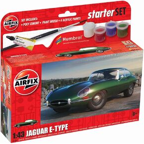Airfix Starter Set Model Kit Car - A55008 Pagani Huayra - مجموعات نماذج سيارات بلاستيكية بمقياس 1:43، نماذج سيارات للبناء والطلاء للبالغين والأطفال بعمر 14 عامًا فما فوق، تتضمن الدهانات - مجموعات الهوايات الرجالية، مستوى المهارة. 1