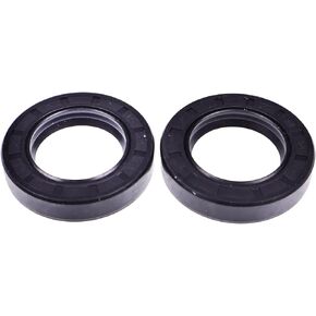 2X Crankshaft Oil Seals 92049-2112 92049-2110 Compatible with Kawasaki FD590V FD611V FD620D FD661D FD90V Engine John Deere 240 245 260 265 Cub Cadet 365L Z48L Z54L Lawn Tractors