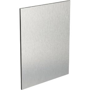 AlumaComp Aluminum Archival Painting & Mounting Panel 6x8", 6 Pack, Double-Sided, 100% Archival, Acid-Free, 4mm Thick, for All Media