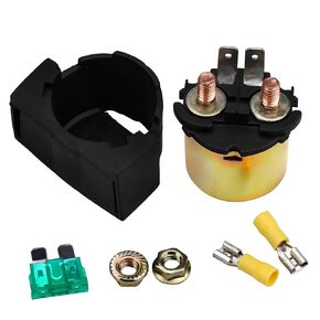 Starter Solenoid Relay for Kawaski Bayou 300 KLF300 4X4 2002-2005 / Lakota 300 KEF300 1995-1999 / Bayou 400 4X4 1996-1999 / Prairie 300 KVF300 1992-2002/ Prairie 360 2003-2012/ Prairie 400 1997-2002