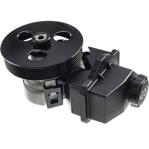 YHTAUTO Power Steering Pump with Pulley & Reservoir Replacement for Chevrolet Impala 2006-2011, Monte Carlo 2006-2007 V6 3.5L 3.9L, Power Assist Pump