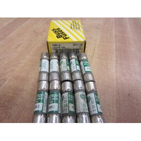 Bussmann FNM-2 Fusetron FNM2 (Pack of 10)