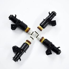 4 PCS Fuel Injectors 16450-PPA-A01 Replacement for 2002-2005 Honda CR-V Civic 2.4L L4