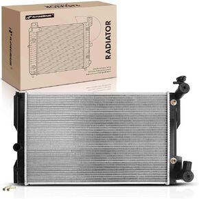 A-Premium Engine Coolant Radiator Assembly with Transmission Oil Cooler Compatible with Toyota Corolla 2009-2013, Matrix 2009-2013 & Pontiac Vibe 2009-2010, 2.4L, Replace# 88975776