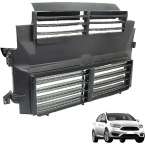 munirater Radiator Shutter Active Grille Shutter w/o Actuator Motor Replacement for 2012-2016 Focus CM5Z-8475-A CM5Z-8B455-A BM51-8475-DE