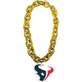Aminco Houston Texans NFL Fan Chain, Gold
