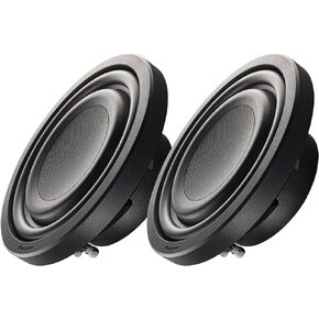 Pioneer TS-Z10LS2 10" Oversized Subwoofer, Shallow Design, Easy Installation and Flexible Fit, 1300 Watts Peak Power, Single 2 Ohms Voice Coil for Deep, Enhanced Bass Response