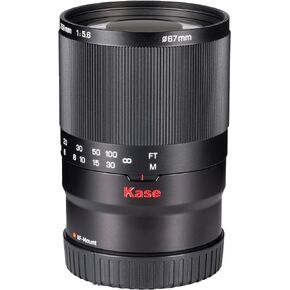 Kase 200mm F5.6 MC Reflex Mirror Aluminum Portrait Lens Compatible with Canon RF Mount