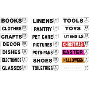 Moving Labels for Boxes Color Coded Moving Stickers (250)
