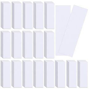 200 Pcs Perfume Essential Oils Tester White Test Strips Testing Perfume Paper Strips Perfume Testers Strips for Essential Oil Scent Fragrance Widened 3.94 x 1.18 Inches