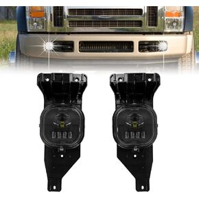 Fog Lights For 2005-2007 Ford F250 F350 F450 F550 Super Duty & 2005 Excursion Driving Fog Lamps Assembly Set L&R Side W/O Switch Harness in Saudi Arabia