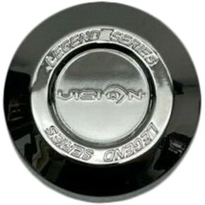 Vision Chrome Snap in Wheel Center Cap C141-T-V C-608-1