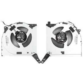 استبدال مروحة تبريد وحدة المعالجة المركزية + وحدة معالجة الرسومات الجديدة لجهاز Lenovo Legion Y7000P R7000P R7000 ARH7 IAH7 2022 2022H Series DFS5K22305283A FPPD DFS5K22115371G FPPF DC5V 0.5A Fan