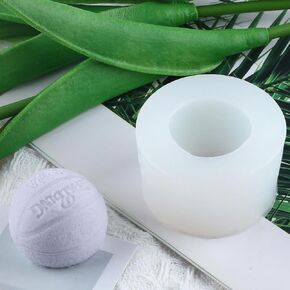 XIAOSHUI Basketball Candle Mold Basketball Mold Basketball Silicone Molds for Candle Making Resin Aromatherapy Gypsum Wax Soap Clay Craft