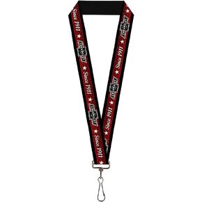 Buckle Down Lanyard-1.0"-Vintage Chevrolet Bowtie Since 1911/stars S