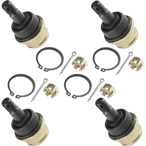 Caltric 4 Front Upper Lower Knuckle Ball Joint Compatible With Honda Trx300Fw Fourtrax 300 4X4 1988-2000