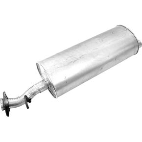 Walker Quiet-Flow SS 53707 Direct Fit Exhaust Muffler Assembly 3.285" Inlet (ID) 2.5" Outlet (OD) for Ford Explorer
